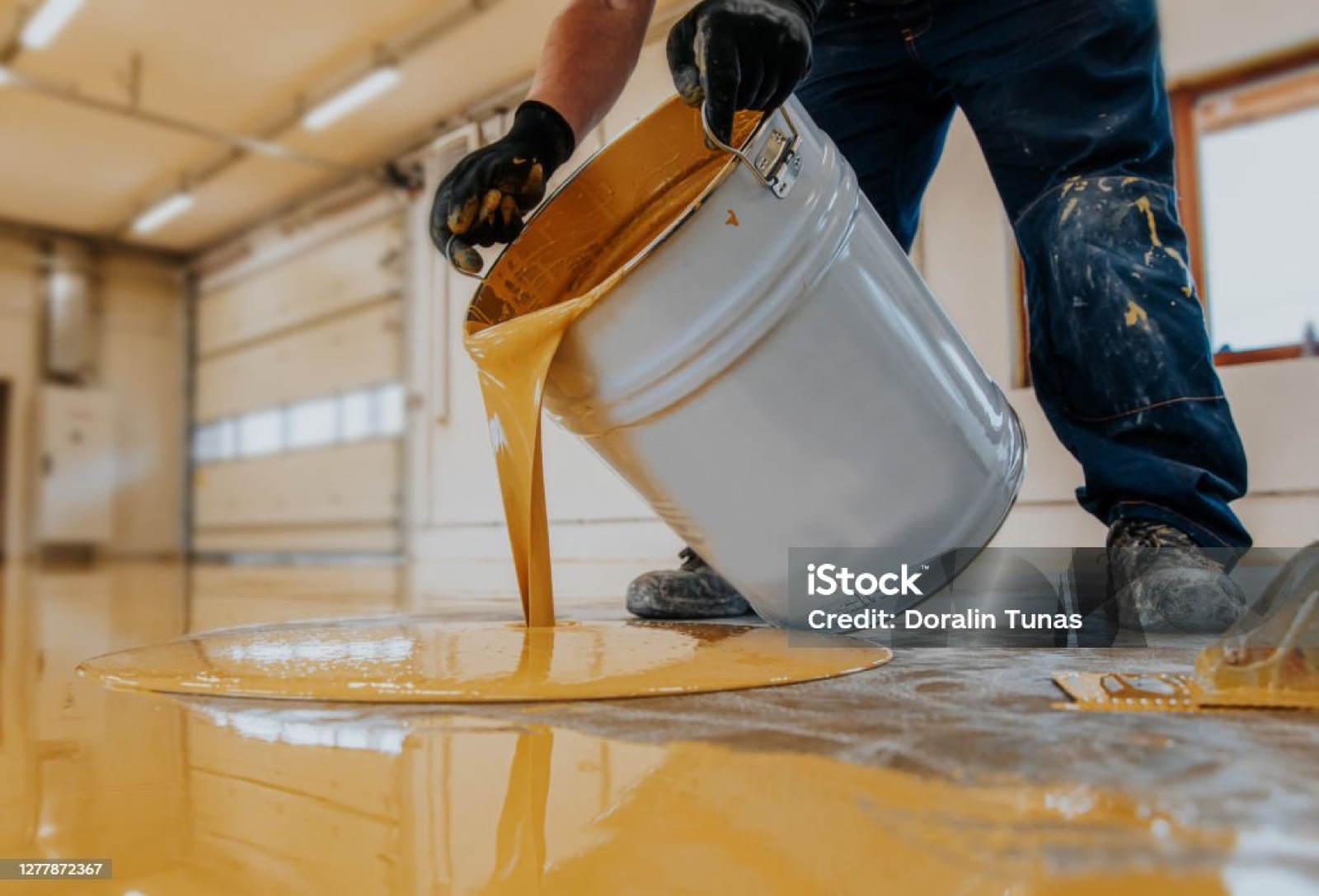 Aplicação em resina